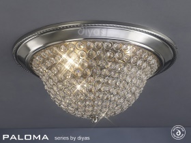 Paloma Crystal Ceiling Lights Diyas Flush Crystal Fittings Paloma Crystal Ceiling Lights Diyas Flush Crystal Fittings